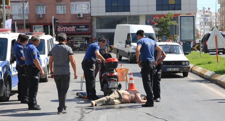 Antalya’da Alkollü Şahıstan Gasp Şoku