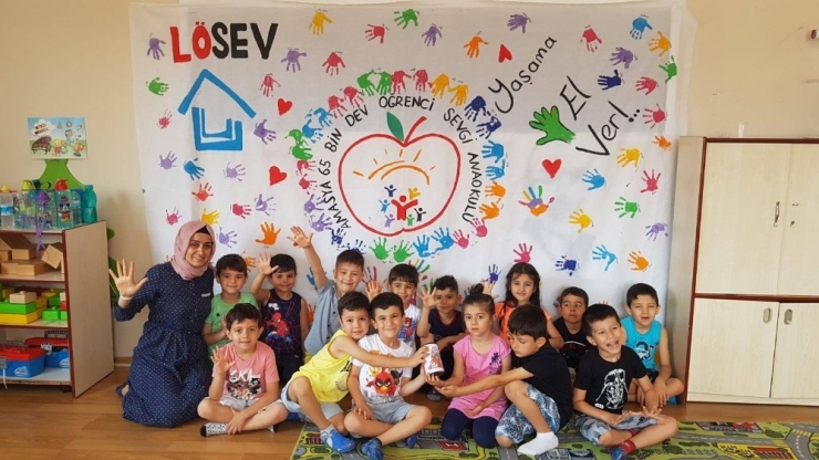 Minikler, Lösemili Çocuklar İçin “Yaşama El Ver”diler