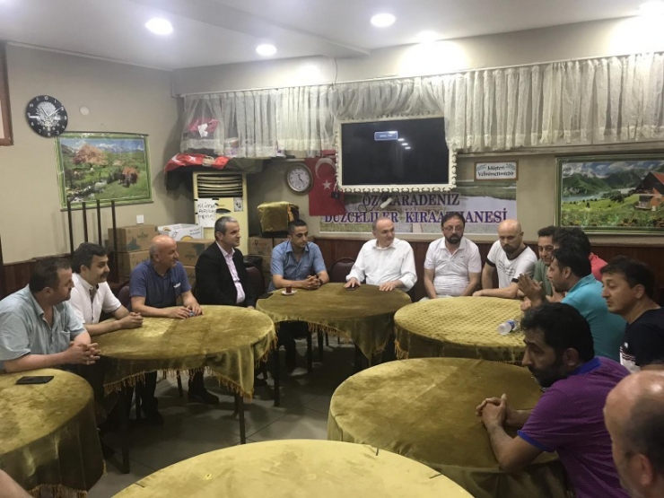 Başkan Özlü, Binali Yıldırım İçin Destek İstedi