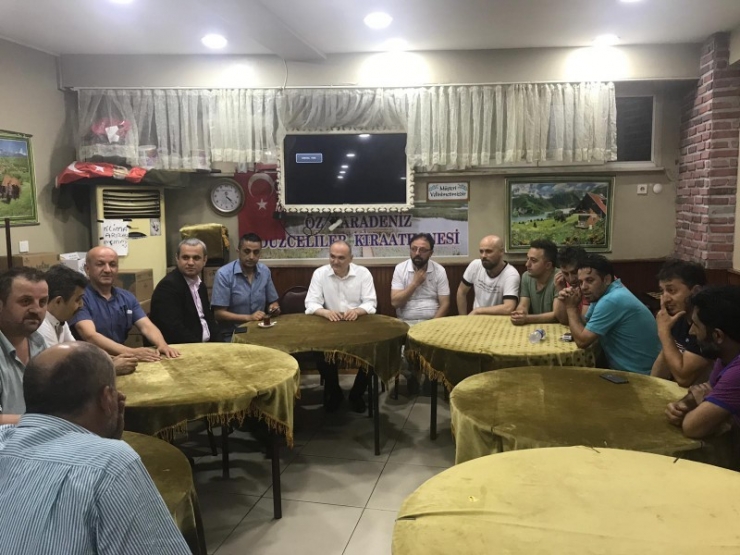 Başkan Özlü, Binali Yıldırım İçin Destek İstedi