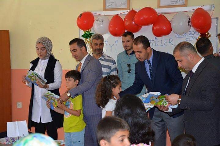 Güroymak’ta Karne Dağıtım Töreni