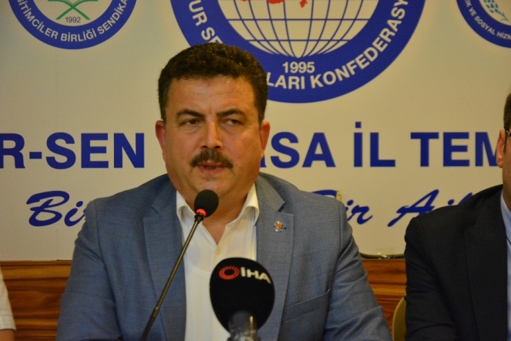 Eğitim-bir-sen Bursa 1 Nolu Şube Başkanı Ramazan Acar: