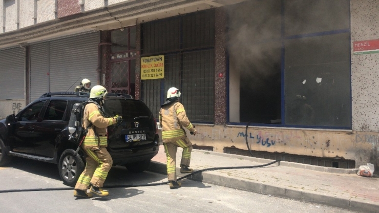 Kağıthane’de Korkutan Yangın