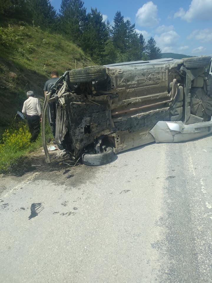 Kastamonu’da Trafik Kazası: 2 Yaralı