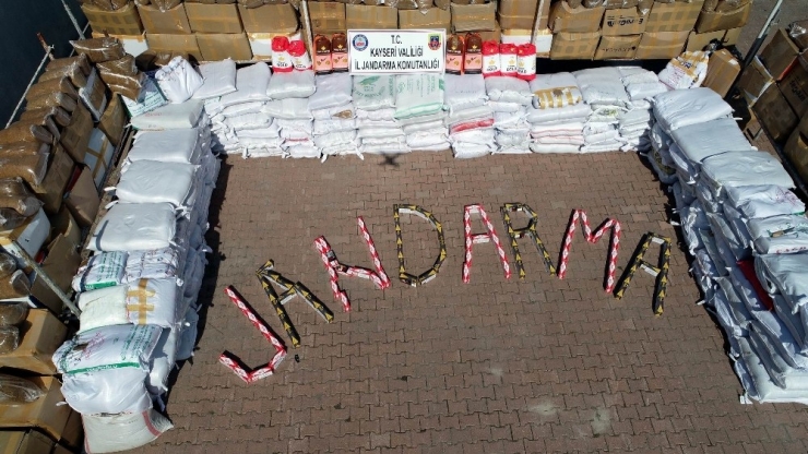 Jandarmadan Tütün Kaçakçılığına Büyük Darbe