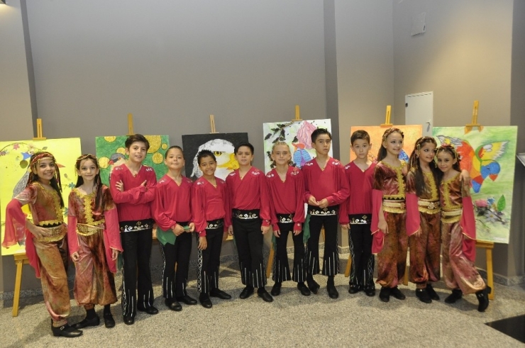 Minik Gkv’lilerden Muhteşem Yıl Sonu Sergisi