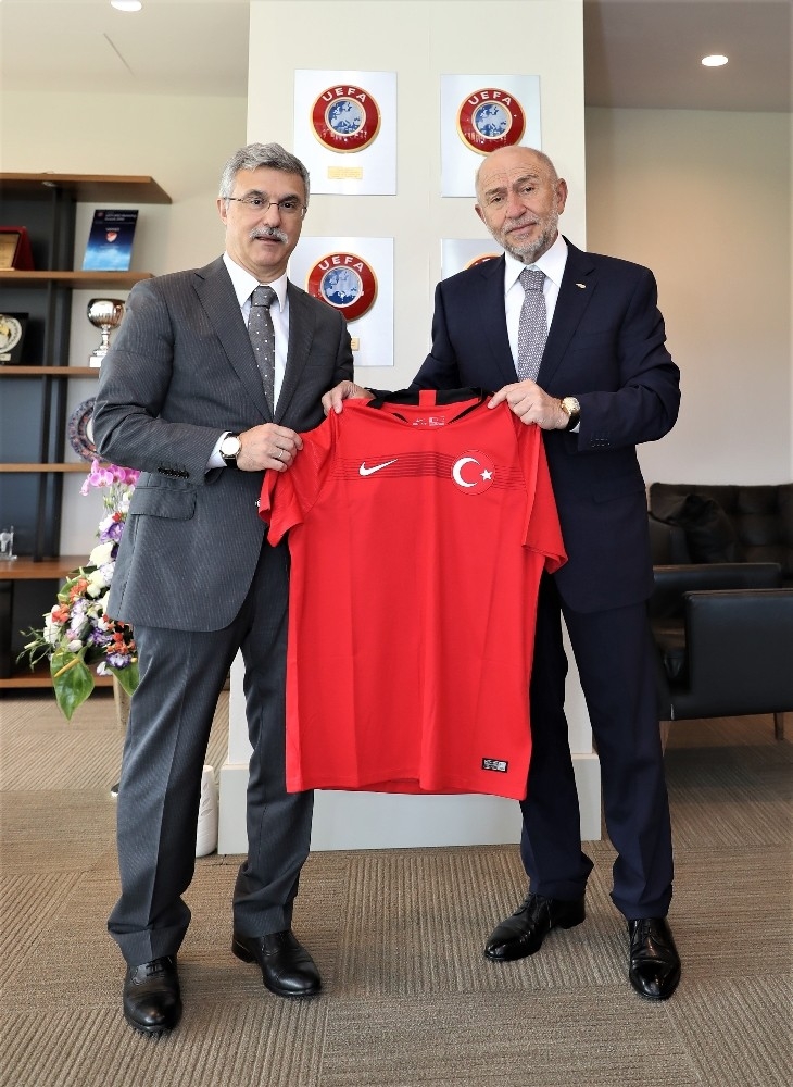 Rekabet Kurumu Başkanı Ömer Torlak’tan Başkan Özdemir’e Ziyaret