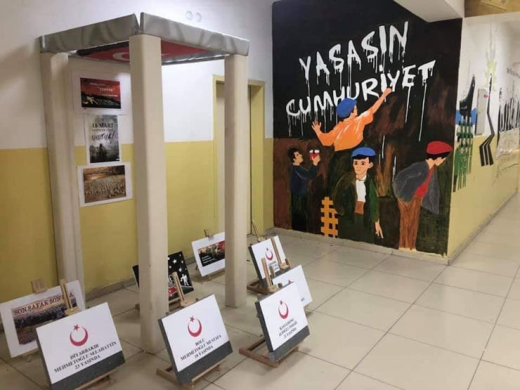 Silopi’de Okul Koridoru Eğitim Sokağına Çevrildi