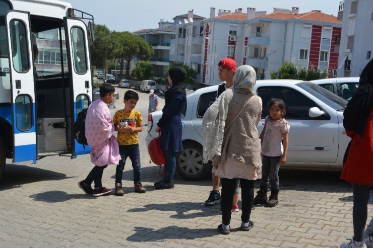 Ayvalık’ta 41 Afgan Mülteci Yakalandı