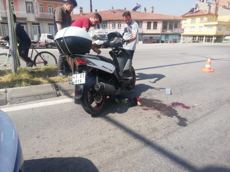 Tavşanlı’da Trafik Kazası: 1 Yaralı