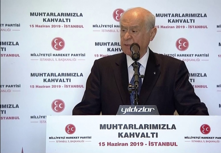 Mhp Lideri Bahçeli: "Bu Mektuba Verilecek En Kalıcı Cevap Buruşturup Geri Göndermektir"