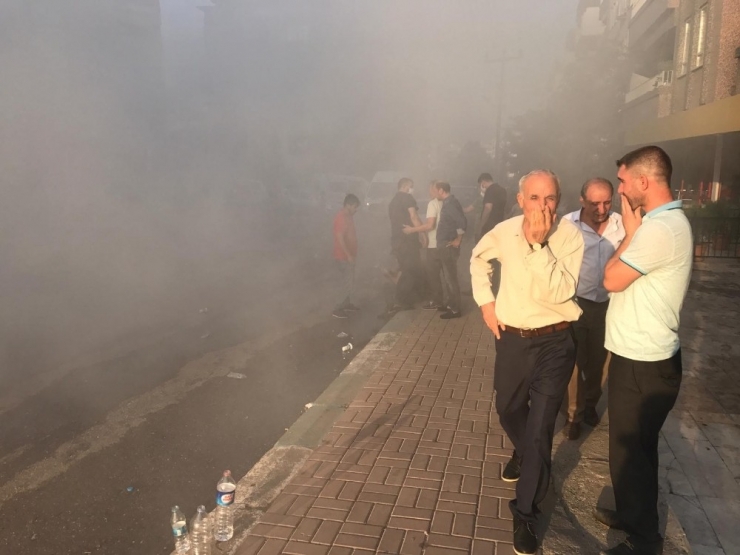 Şanlıurfa’da İşyerinde Çıkan Yangın Korkuttu