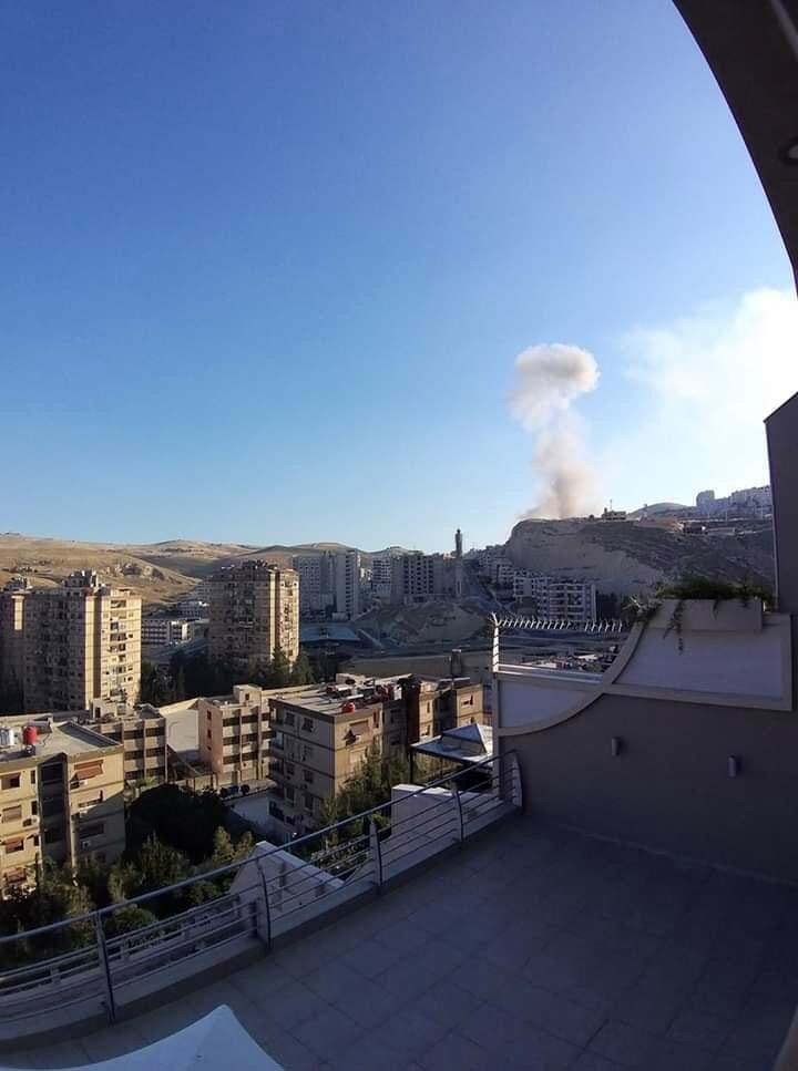 Suriye’nin Başkenti Şam’da Patlama Sesleri