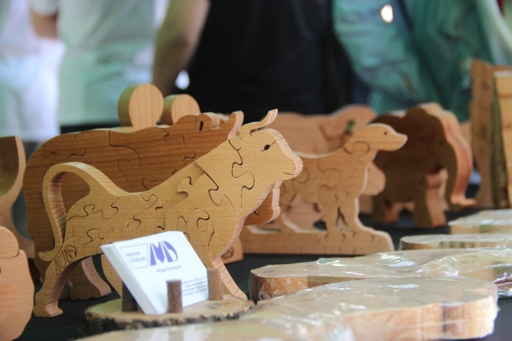 Uluslararası Ahşap Heykel Festivali Başladı