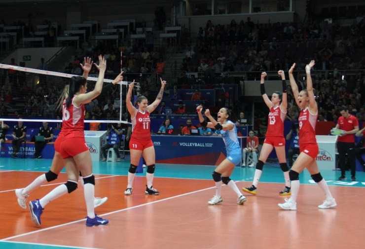 2019 Fıvb Voleybol Milletler Ligi: Türkiye: 1 - Belçika: 3