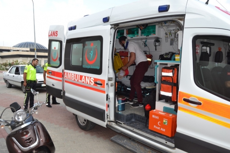 Motosiklet Kazası, 1 Yaralı