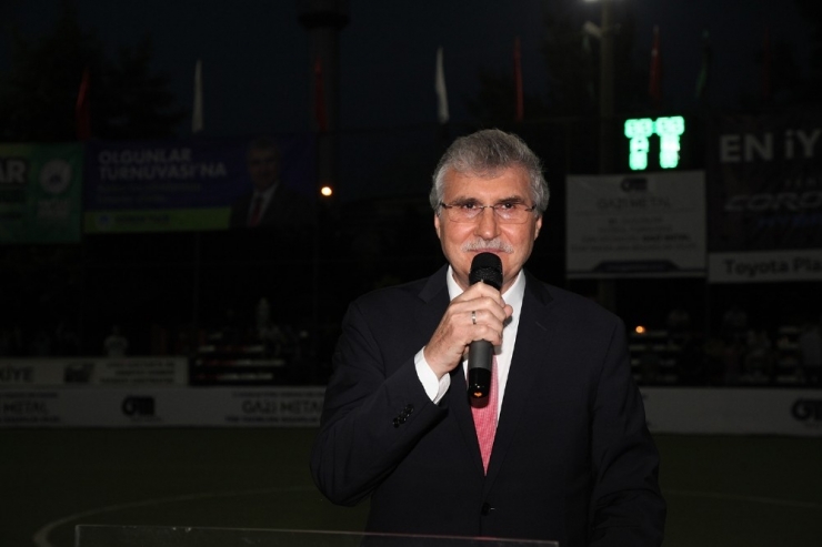 Başkan Yüce, Olgunlar Turnuvası Açılış Programına Katıldı