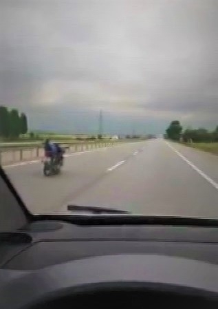 Çevre Yolunda Akıllara Durgunluk Veren Görüntü