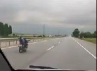 Çevre Yolunda Akıllara Durgunluk Veren Görüntü