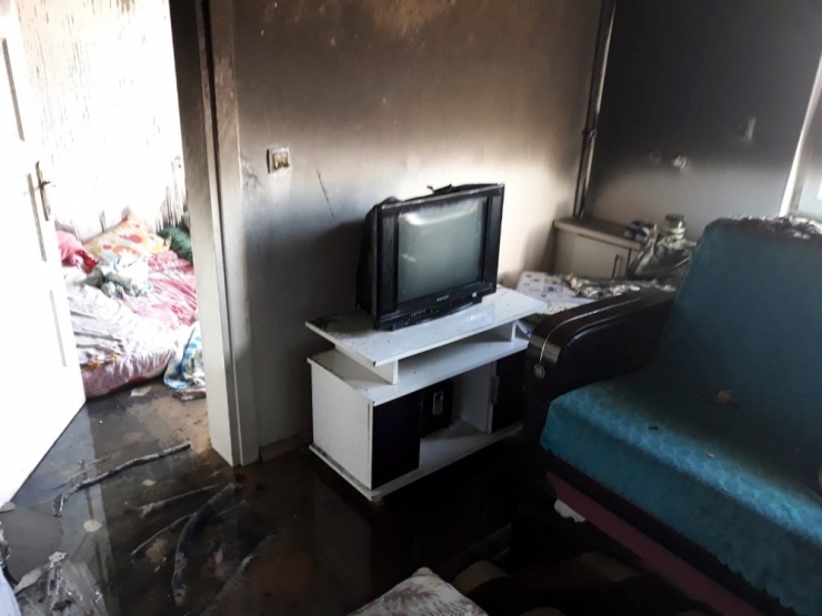 Edirne’de Ev Yangını