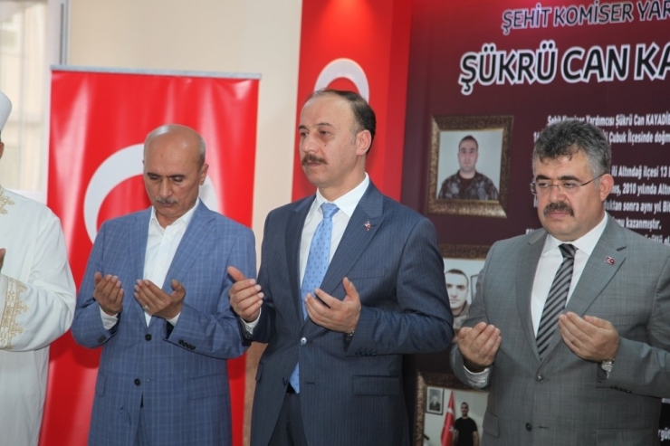 Şehit Komiser Yardımcı Şükrü Can Kayadibi’nin İsmi Okula Verildi