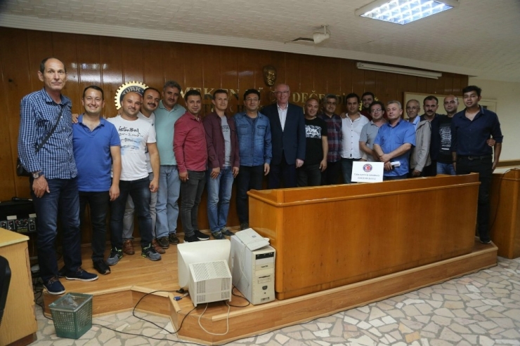 Kazım Kurt’tan Türk Harb-iş’e Hayırlı Olsun Ziyareti