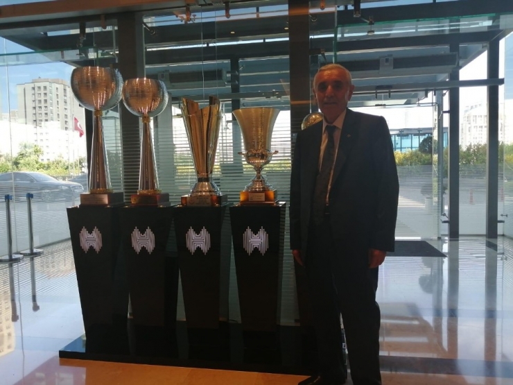 Evren’den Halk Bankası Genel Müdürü Arslan’a Ziyaret