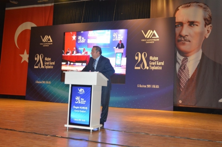 Vergi Müfettişleri Derneği Başkanını Seçti