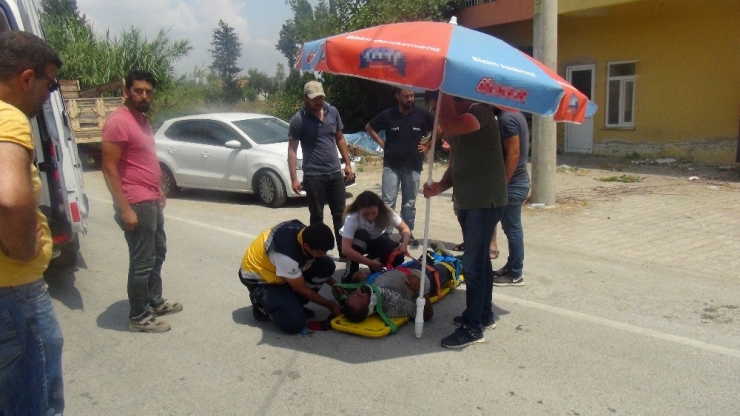 Enerji Hattı Çeken İşçi Direkten Düştü