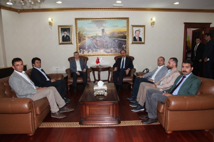 Artvin Valisi Doruk, Vali Erin’i Ziyaret Etti