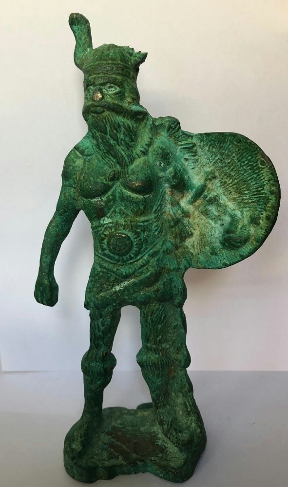 Isparta’da Viking Savaşçısı Figürlü Tarihi Eser Ele Geçirildi
