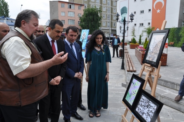 Kars’ta Ruh Sağlığı Merkezi’nin Dönem Sonu Sergisinin Açılışı Yapıldı
