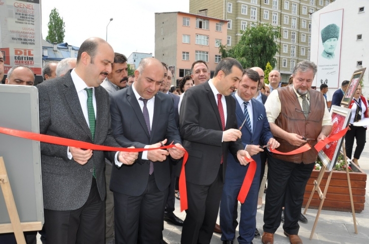 Kars’ta Ruh Sağlığı Merkezi’nin Dönem Sonu Sergisinin Açılışı Yapıldı