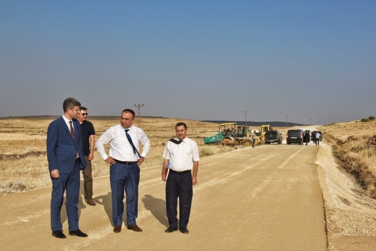 Kilis Valisi Soytürk, Köy Yollarını İnceledi