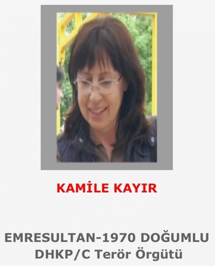 Dhkp/c’nin Sözde Türkiye Sorumlusu Yakalandı