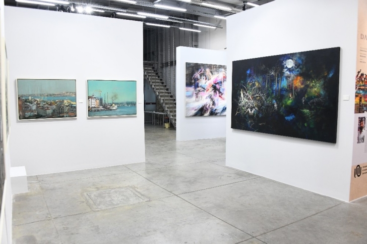 Türk Ve Suriyeli Ressamların Ortak Sergisine Büyük İlgi