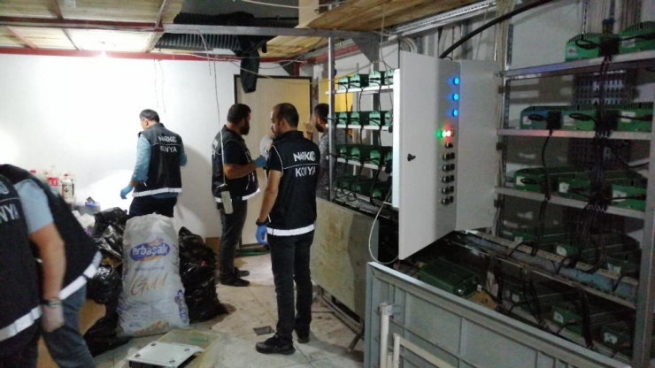 İnşaat Halindeki Villayı Uyuşturucu İmalathanesine Çevirdiler