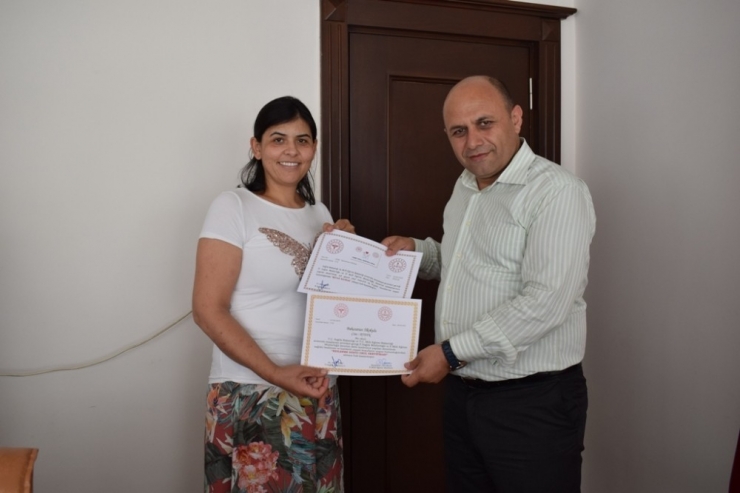 Çine’de ’Beyaz Bayrak Ve Beslenme Dostu Okul’ Sertifika Töreni Düzenlendi