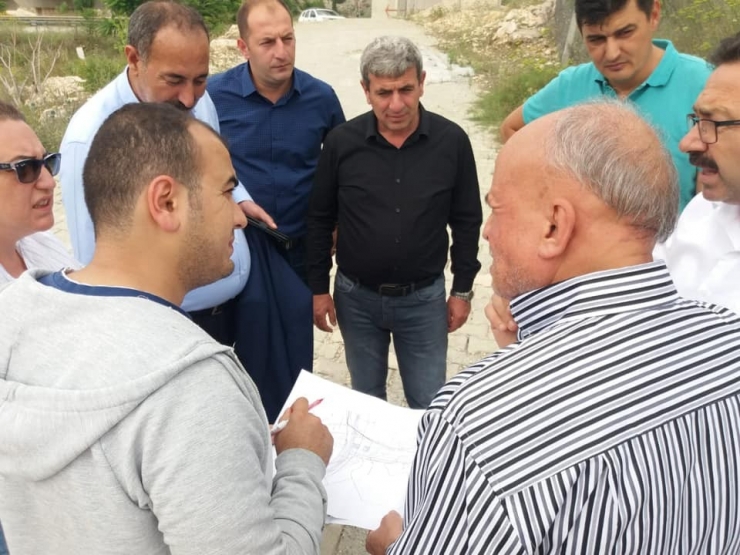 Vezirhan’da Doğalgaz Çalışmaları Devam Ediyor