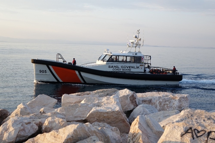 Çanakkale’de 46 Mülteci Yakalandı