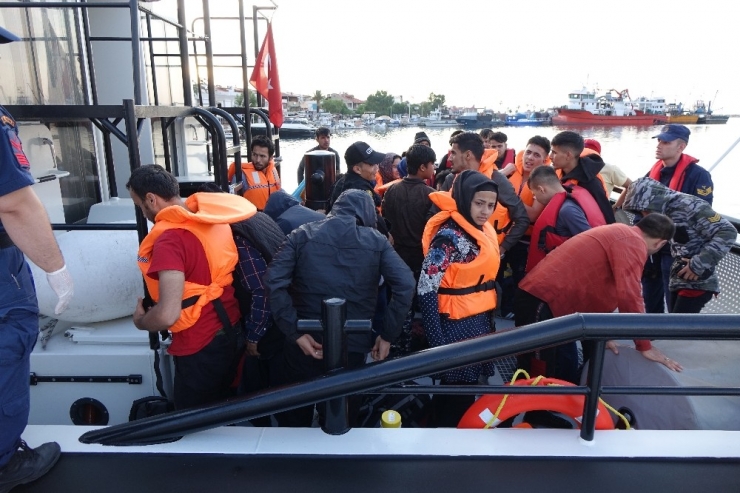 Çanakkale’de 46 Mülteci Yakalandı