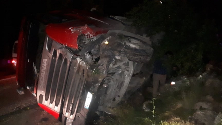 Emet’te Trafik Kazası: 1yaralı