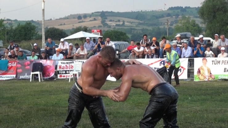 İkiz Güreşçiler Başpehlivanlık İçin Kapıştı