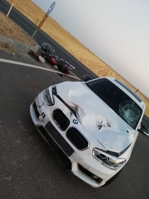 İpek Yolunda Otomobil İle Motosiklet Çarpıştı: 1 Ölü