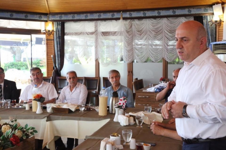 Başkan Bıyık, Chp Meclis Grubuna Çalışmalar Hakkında Bilgi Verdi