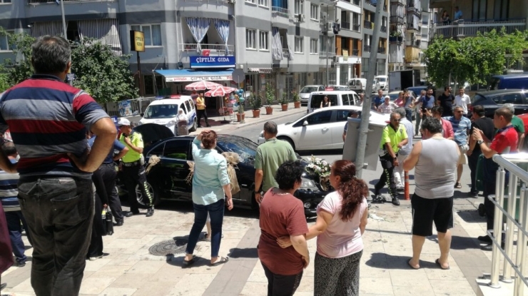 Genç Çift Düğüne Giderken Kaza Yapıp Hastanelik Oldu