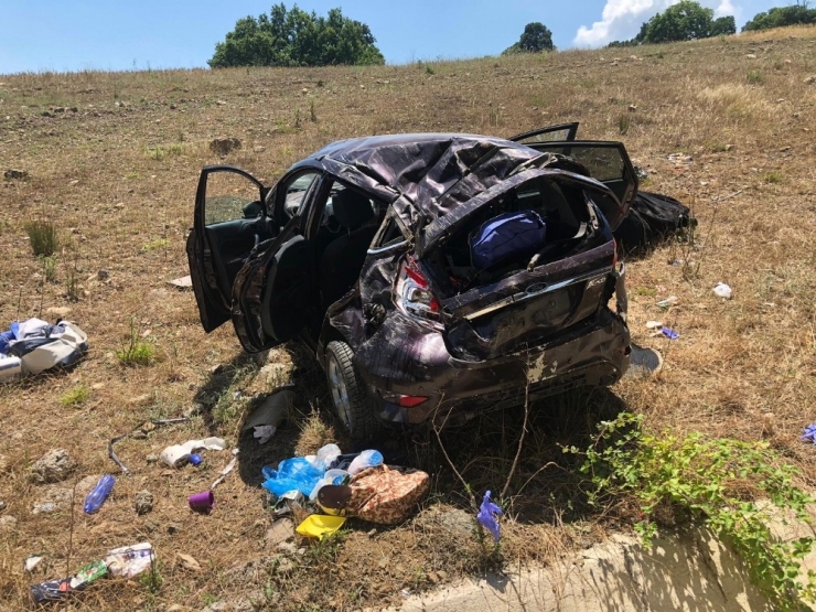 Kontrolden Çıkan Araç Köprüden Uçtu