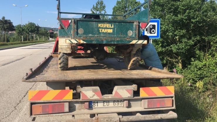 Pat Pat İle Trafiğe Çıkan Yandı