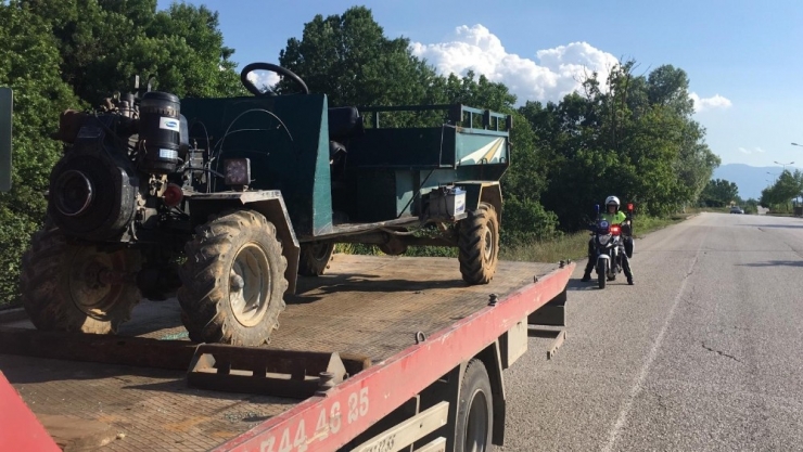 Pat Pat İle Trafiğe Çıkan Yandı