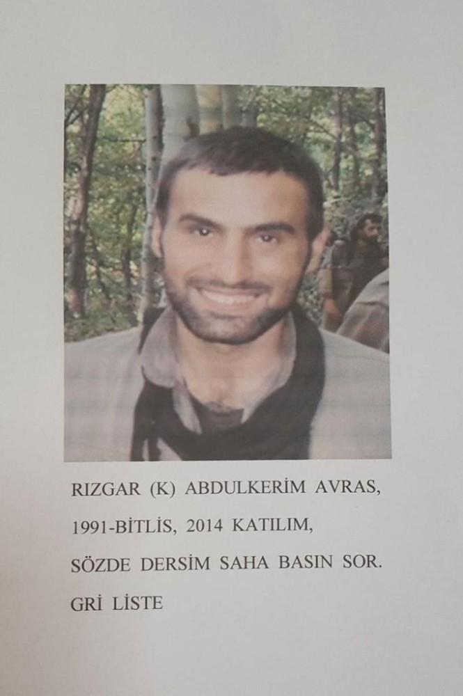 Giresun’dan Kaçan Terörist Tunceli’de Öldü